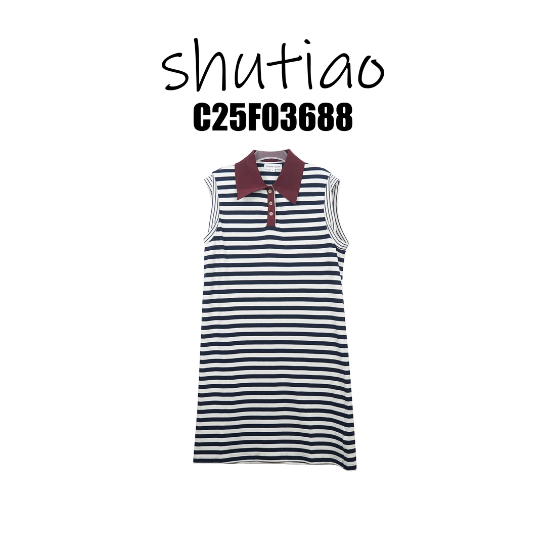 【SHUTIAO】2025夏季：新款小众设计款连衣裙C25F03688