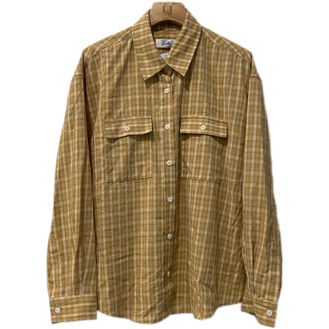 进口棉经典款格子棉衬衣CY-002