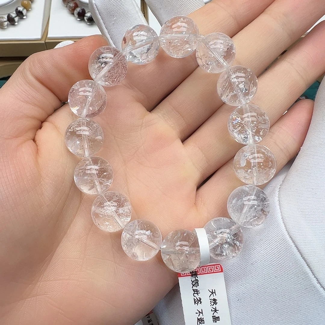 手串水晶未镶嵌白阿赛13+