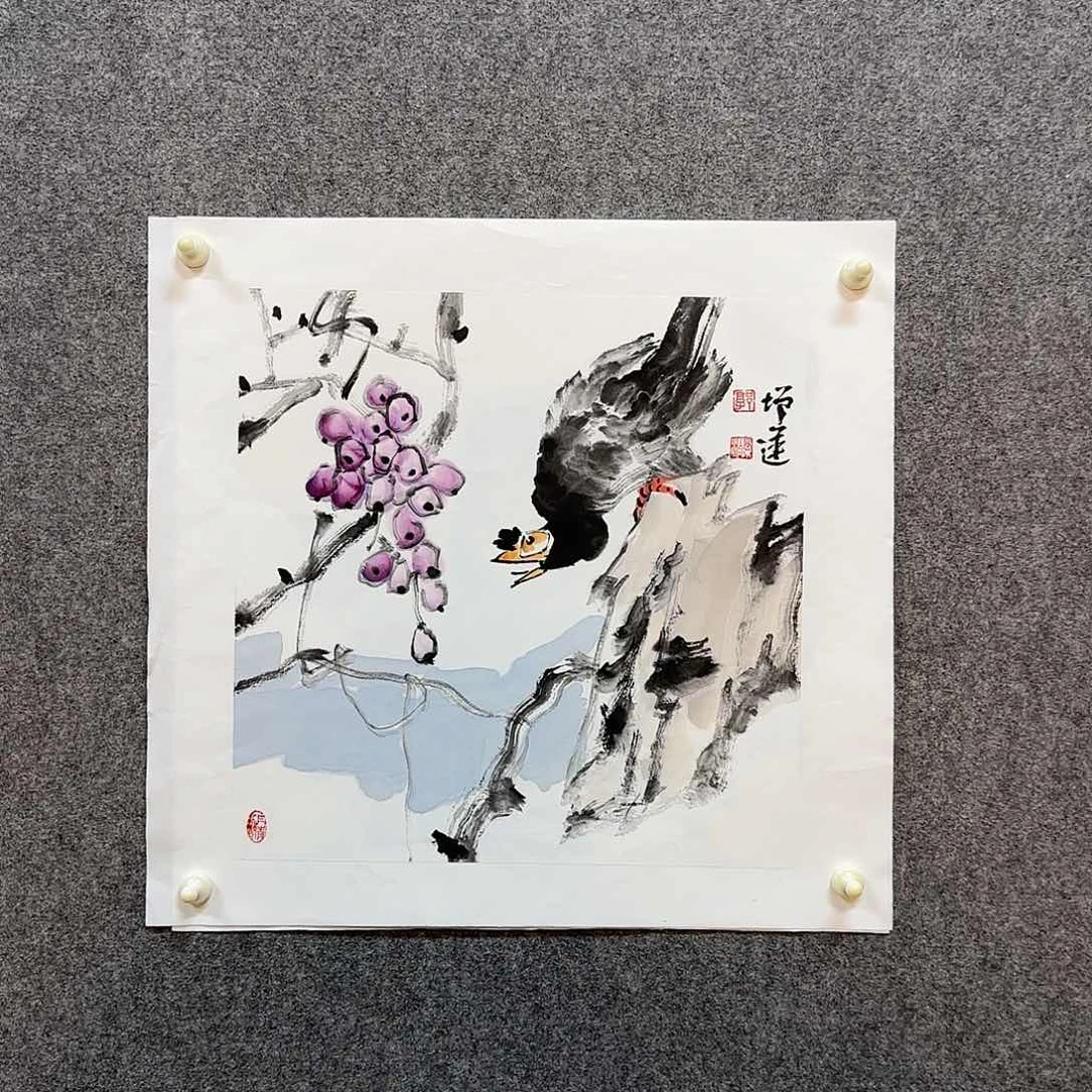 国画郭增运老师手绘作品