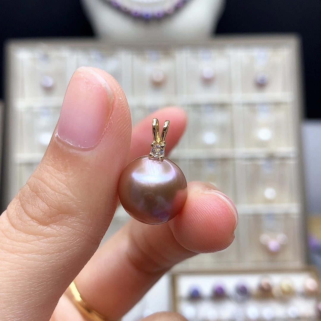 淡水珍珠合金颈饰