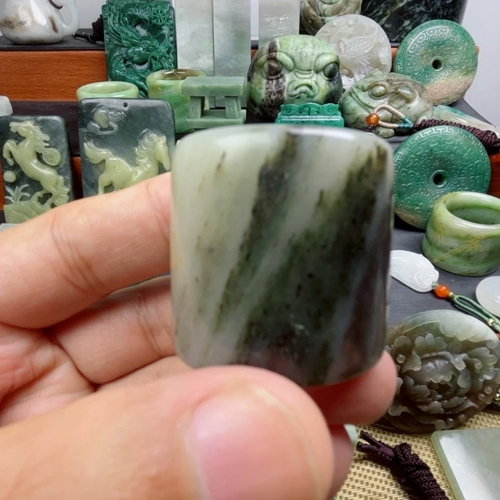 未镶嵌独山玉珠宝半成品