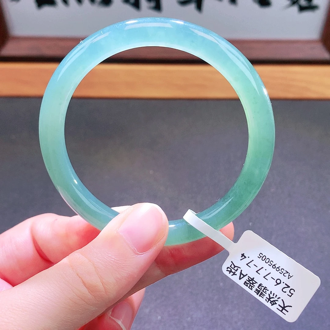 翡翠未镶嵌手镯天然翡翠