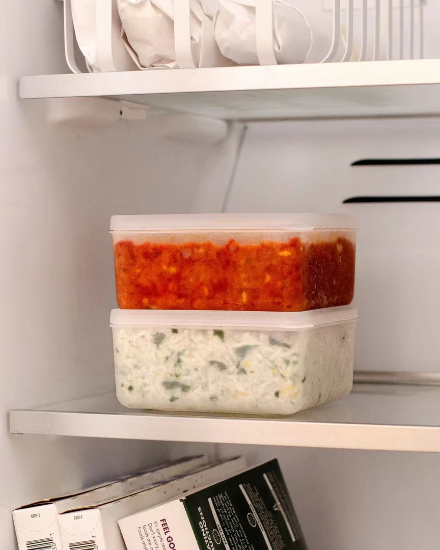 500ml*2带盖两个装保鲜盒