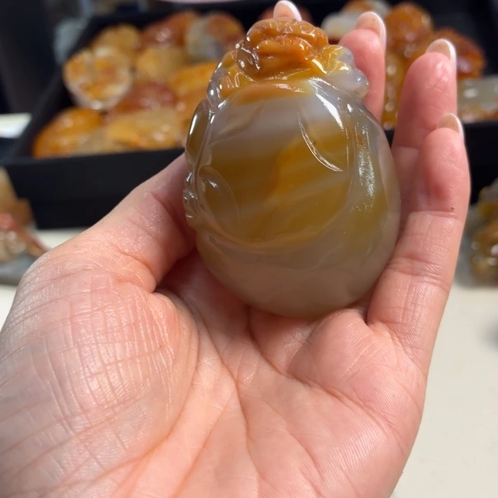 玛瑙/玉髓吊坠(不含链)未镶嵌