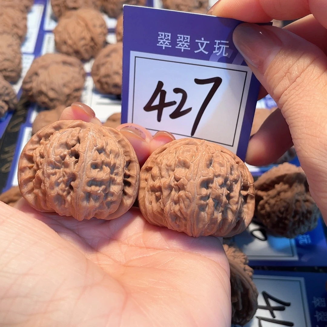 把件桃核427号全品白狮子4.2