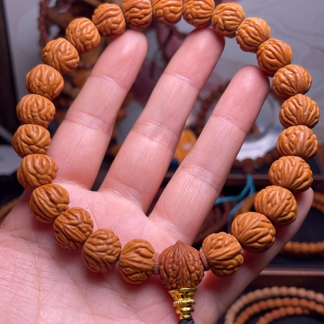 桃核吊坠龙文桃核