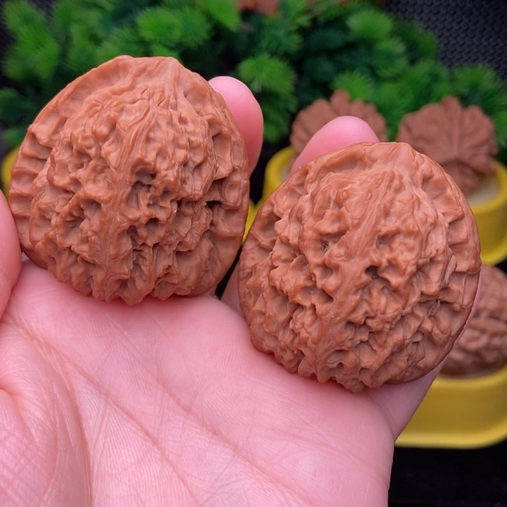 吊坠文玩核桃南疆石43.5全品