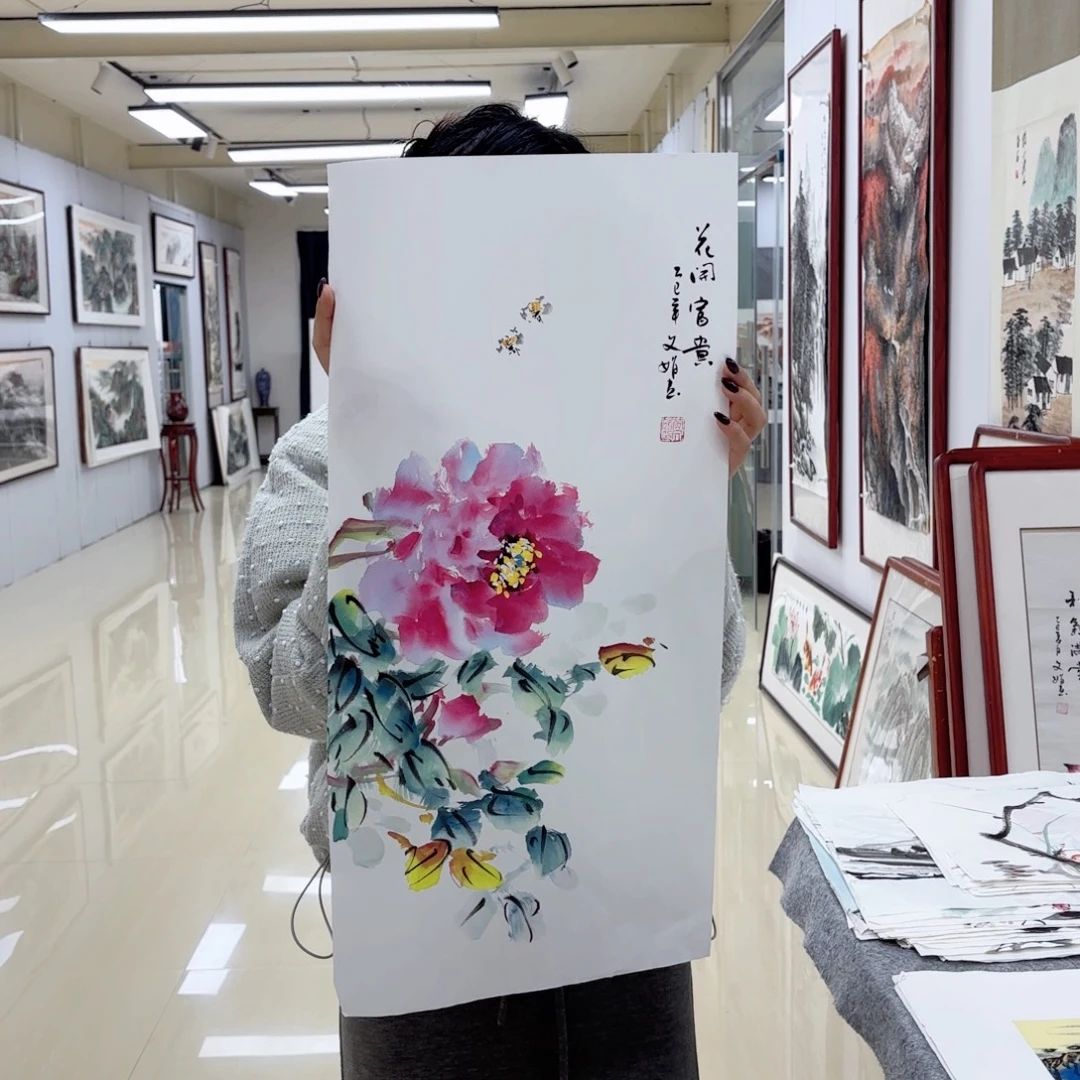 国画国画作品集一个