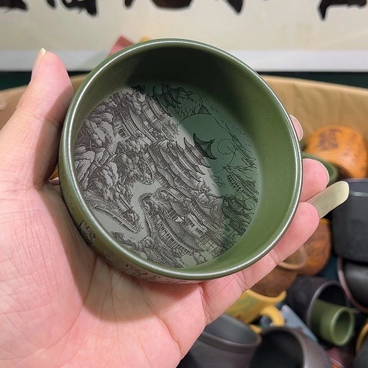 茶杯紫砂全手工紫砂主人杯