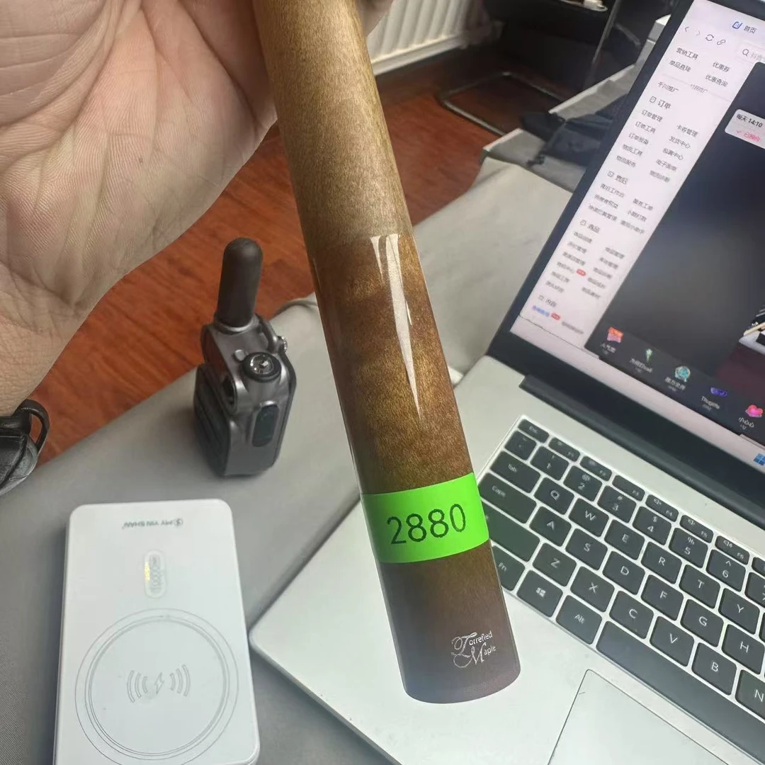 早川9牙前节碳化木前节台球杆