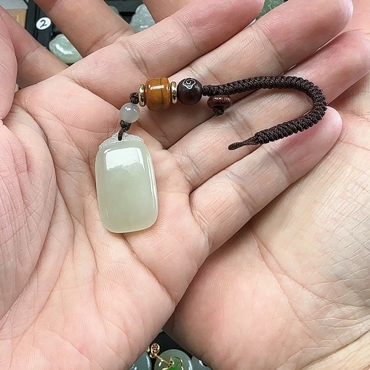 和田玉吊坠(不含链)未镶嵌