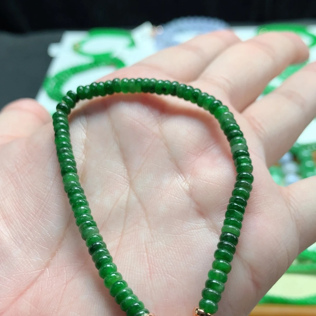 翡翠未镶嵌手链翡翠