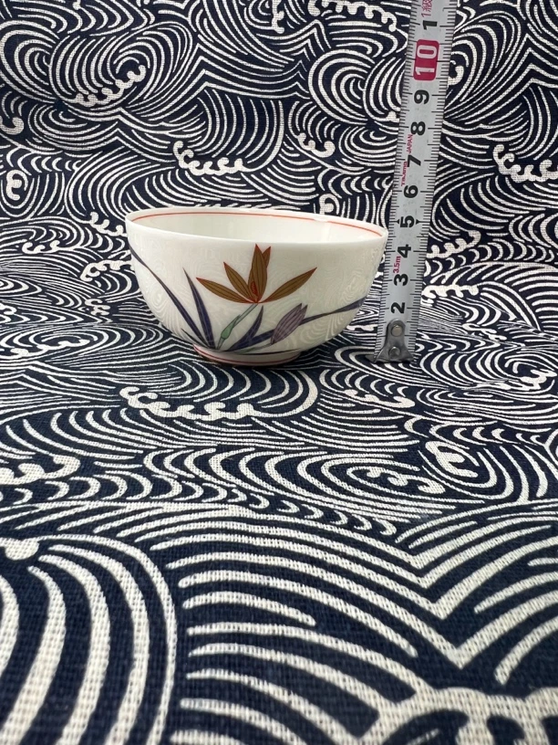 日本回流日本香兰社蛋壳瓷茶杯汤吞杯全新