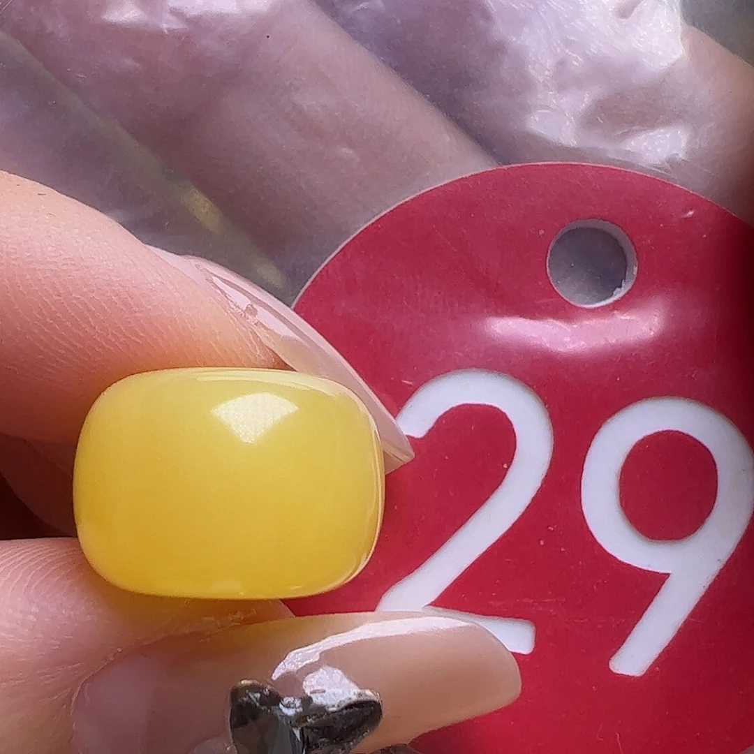 蜜蜡未镶嵌珠宝奇石14mm墩子