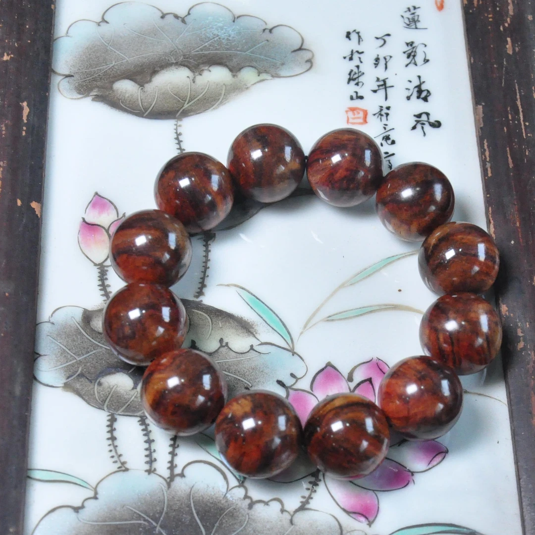 降香黄檀海南黄花梨2.0CM尊享气质款手串文玩KA（多样性发一）C16