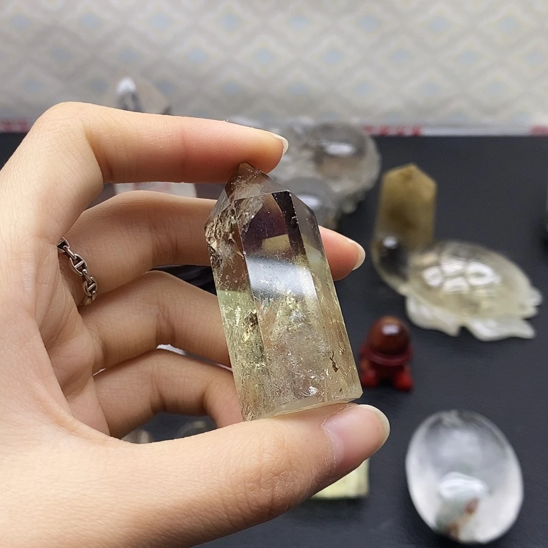 水晶珠宝半成品未镶嵌80水晶石