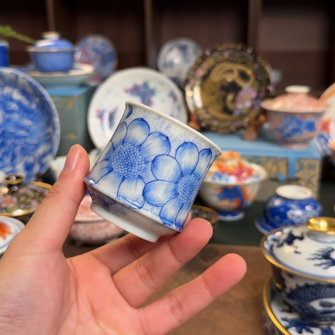 纯手工手绘陶瓷茶具
