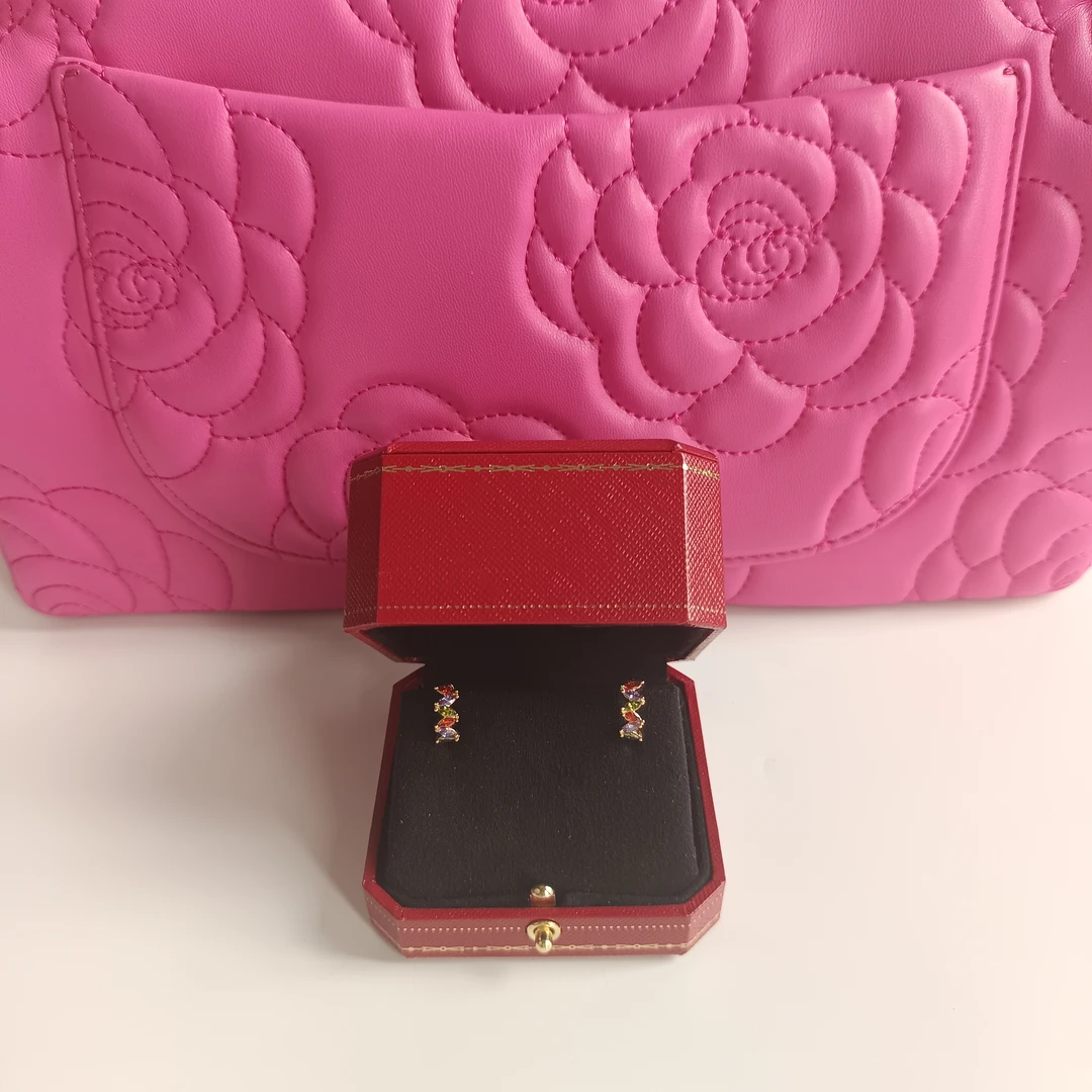 3562蓝耳环--绚丽多彩蓝--多彩蓝耳环赠礼盒