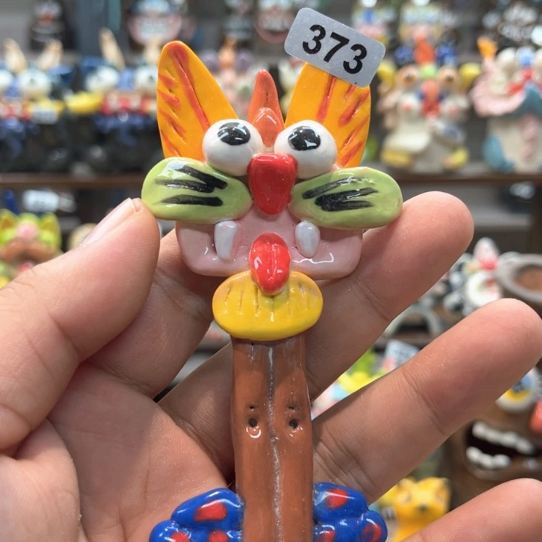 摆件直播间手工陶瓷摆件373