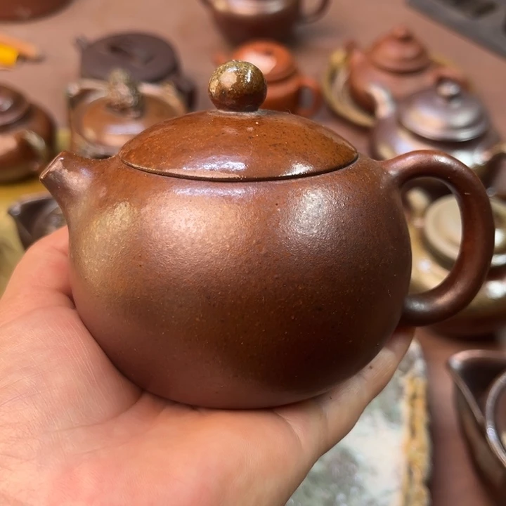 茶壶紫砂宜兴紫砂原矿泥料200