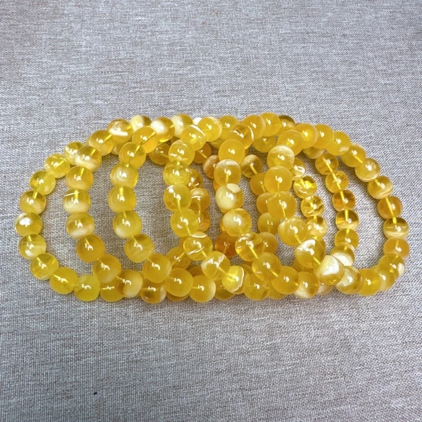 147-蜜蜡老行手串多样性发其一，10.5左右