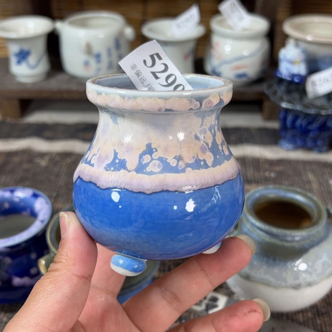 口5景德镇手工花盆