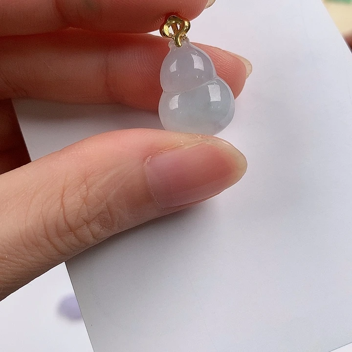 翡翠18K金镶嵌颈饰8753468889