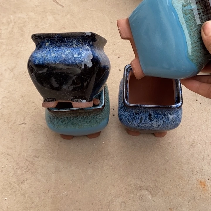 紫砂花盆0222瑕—— 1瑕