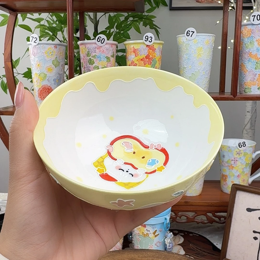 S20景德镇手绘高温釉下彩玉泥
