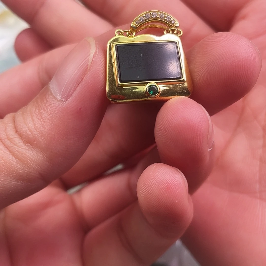 翡翠银S925镶嵌颈饰翡翠