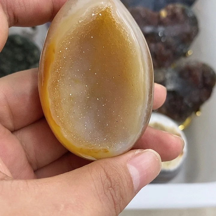 啤****紫晶珠宝半成品未镶嵌