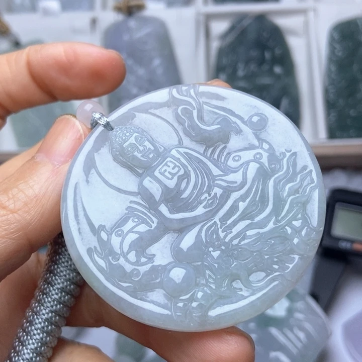 翡翠未镶嵌挂件翡翠