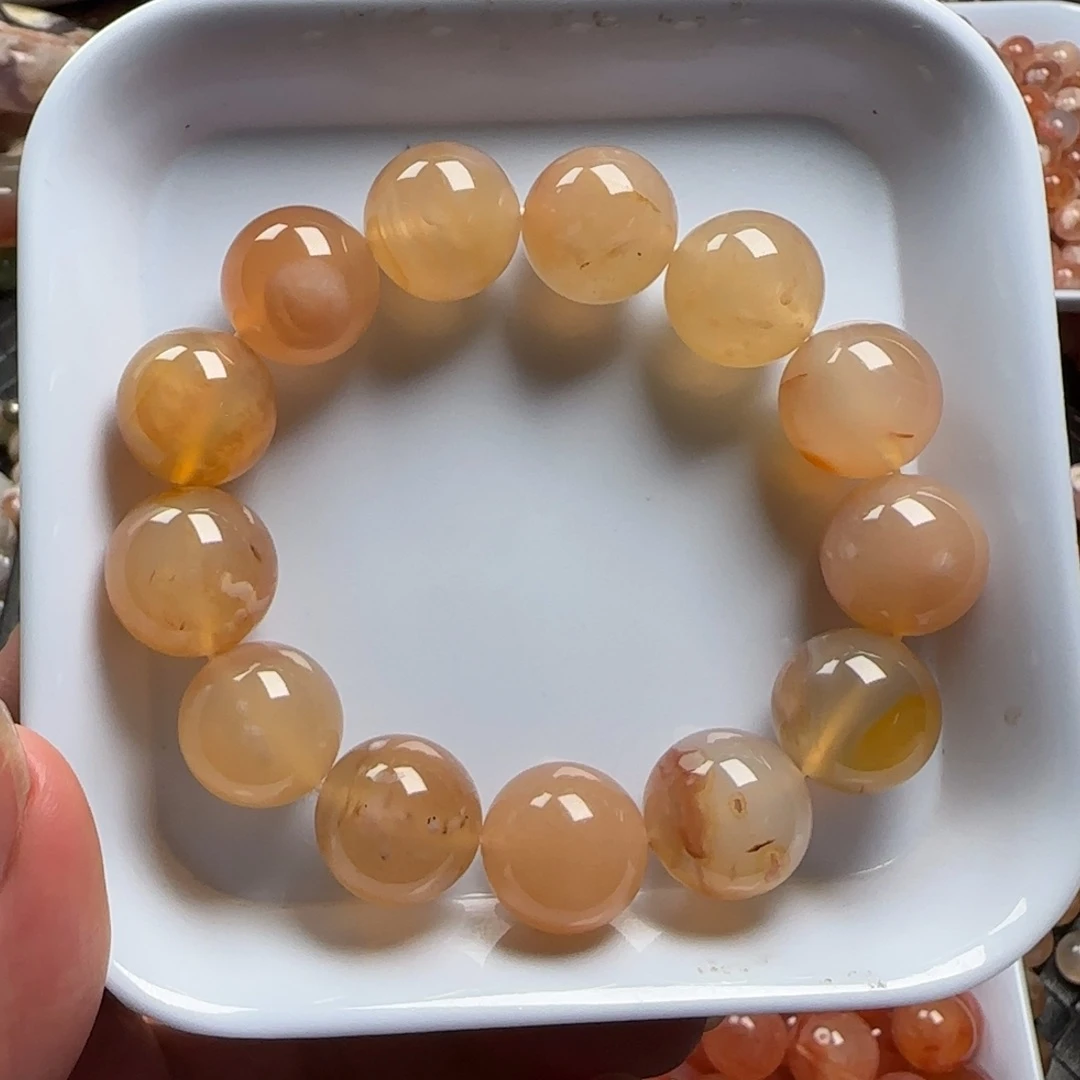 未镶嵌玛瑙/玉髓珠宝半成品