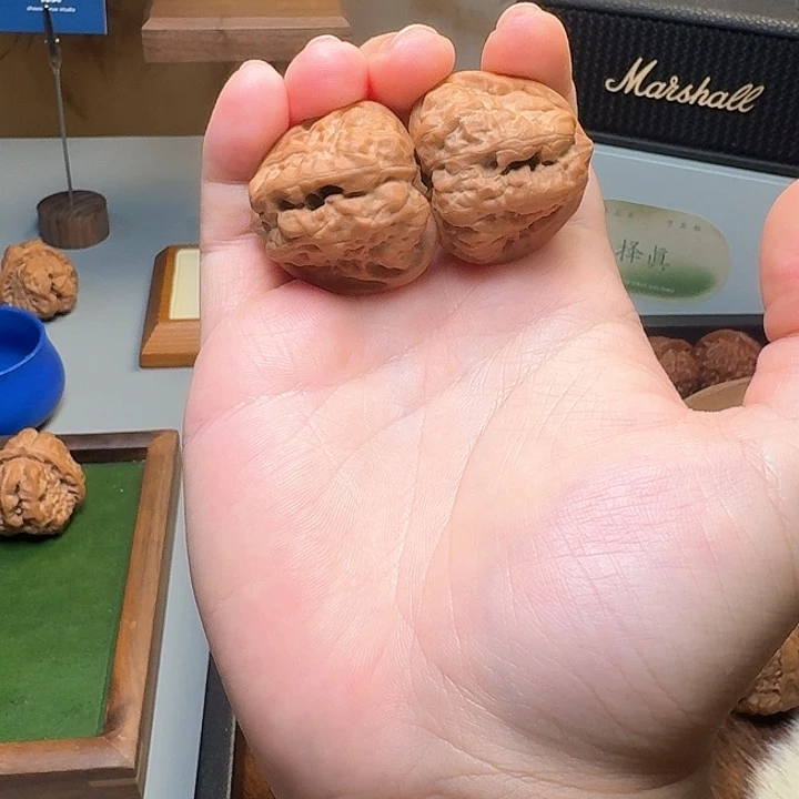 B***斯吊坠文玩核桃择真严选小尺寸天花板