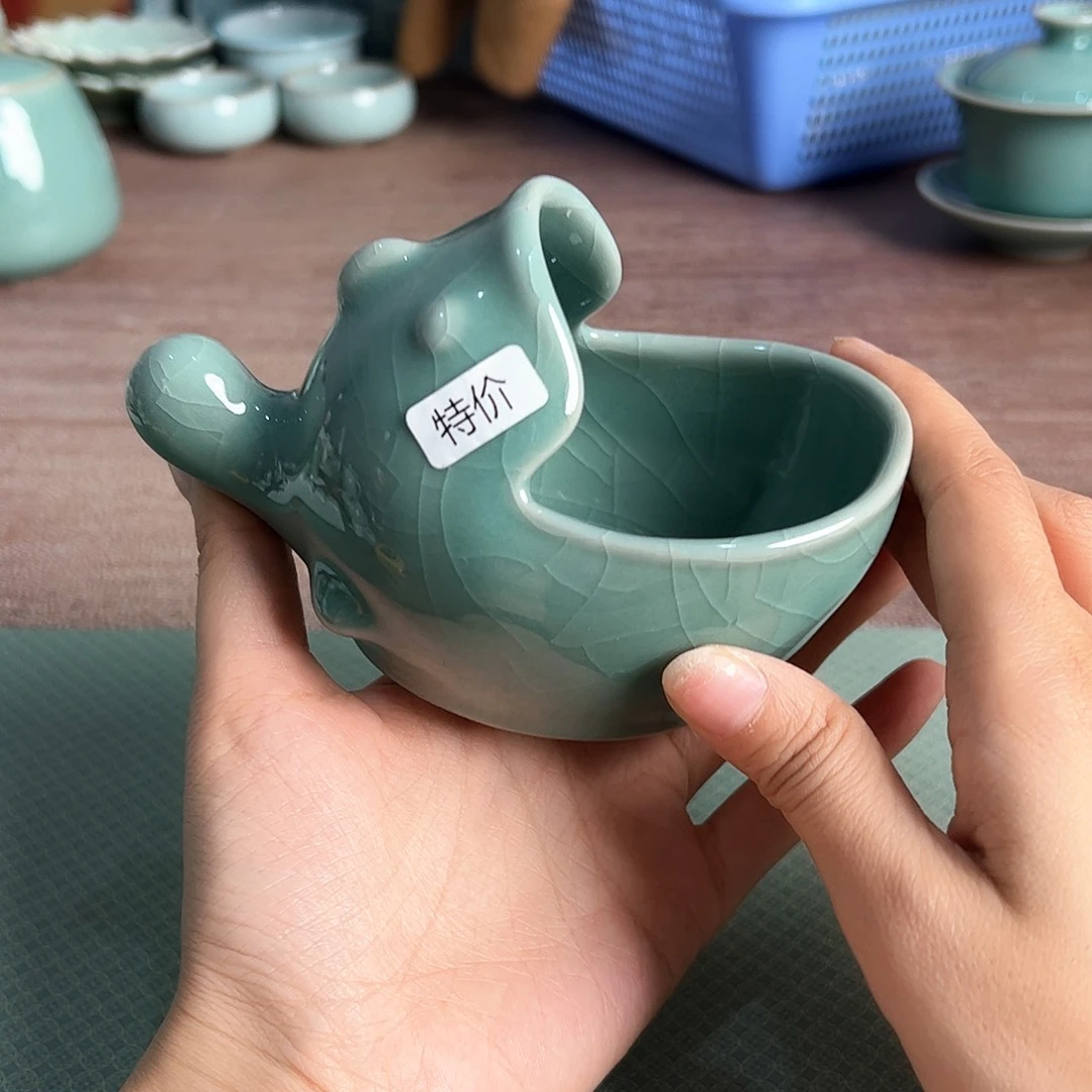 云间青瓷小米茶器龙泉