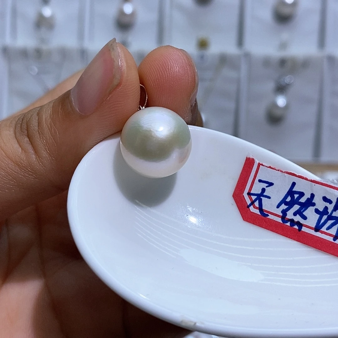 吊坠(赠链)银S925镶嵌淡水珍珠