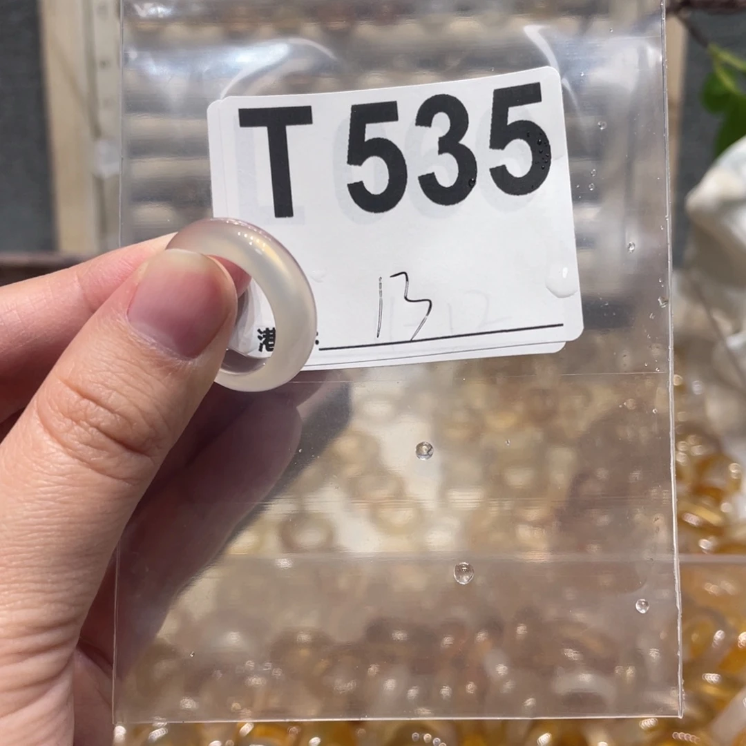 玛瑙/玉髓未镶嵌戒指535