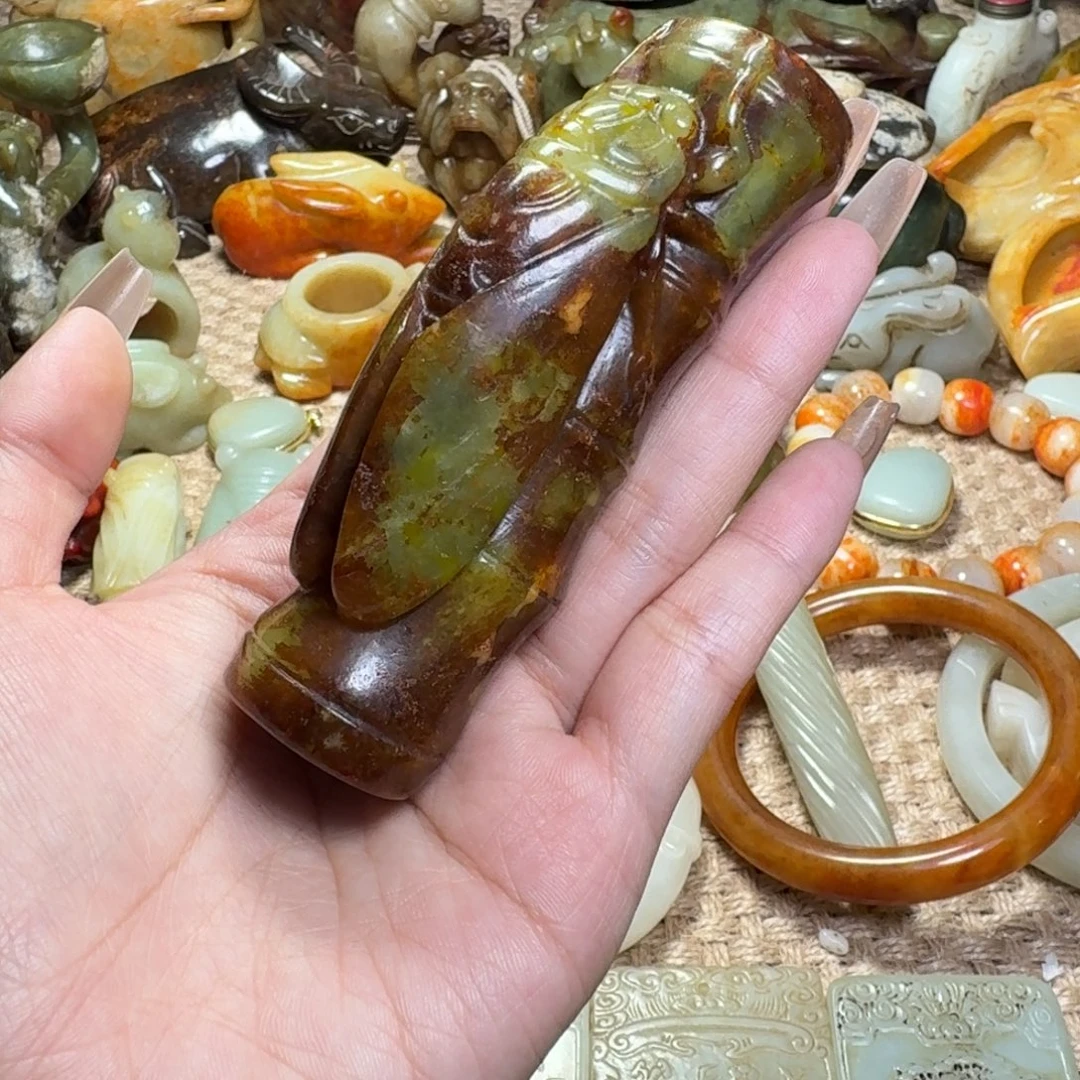 白玉菩提吊坠挂件