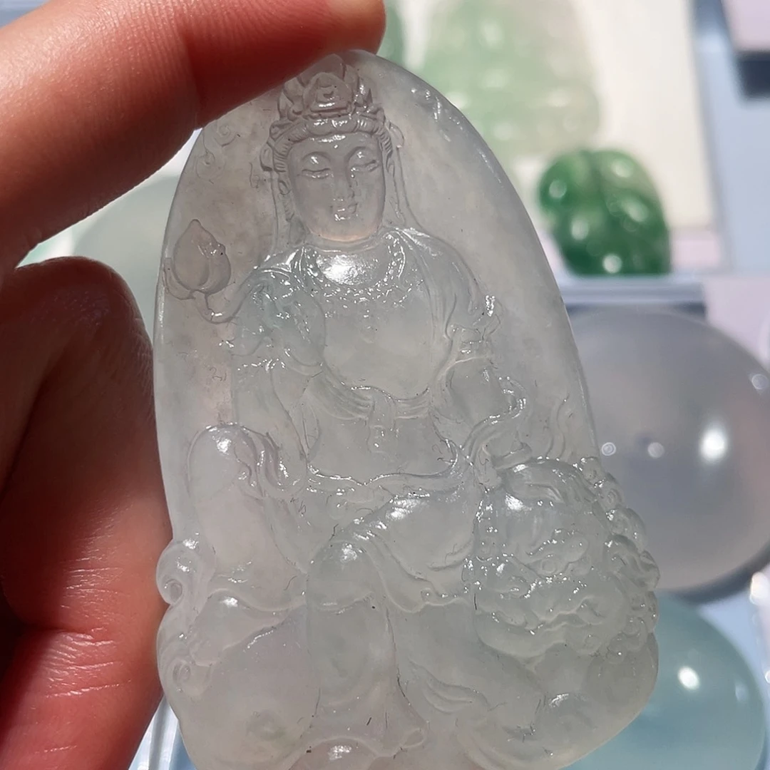 定制翡翠未镶嵌挂件