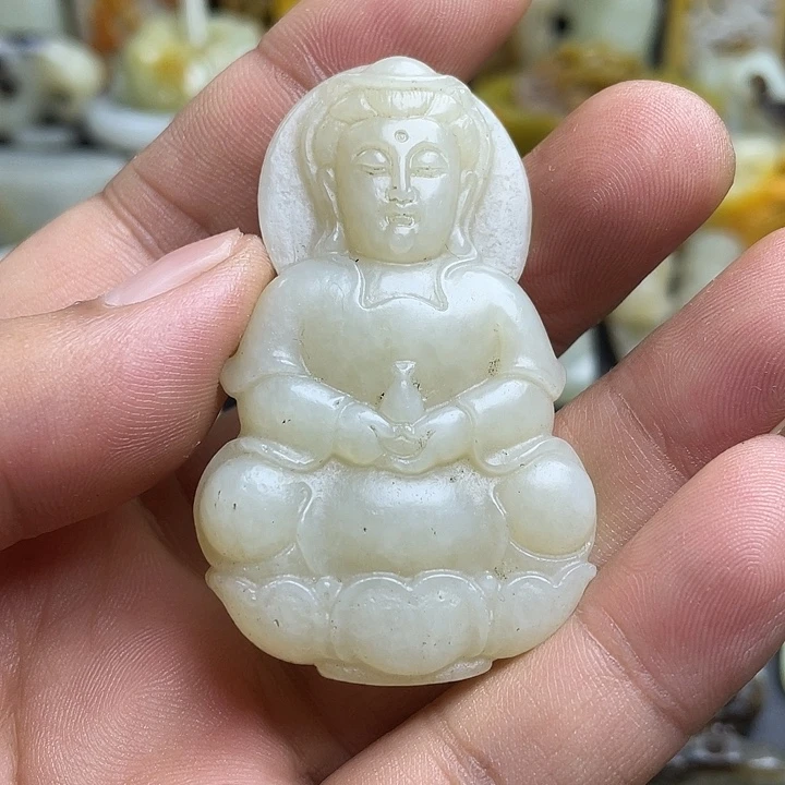 颈饰未镶嵌和田玉