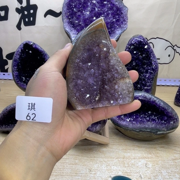 未镶嵌珠宝半成品紫晶
