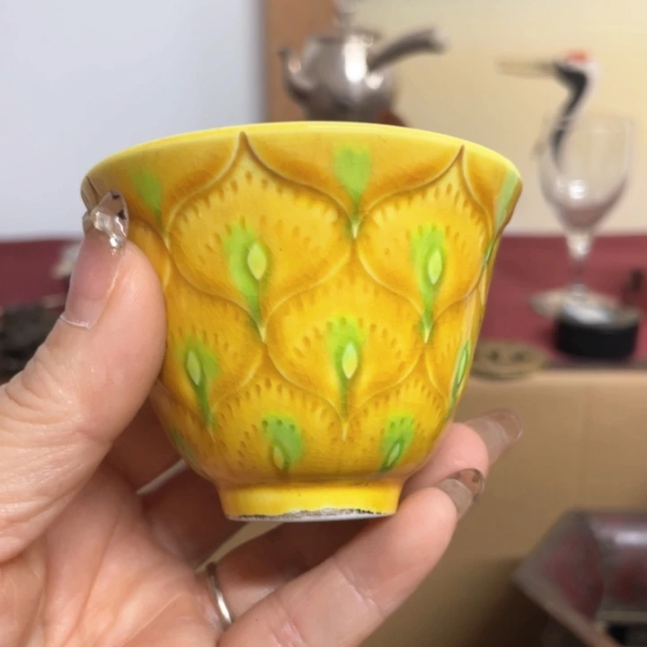 紫砂茶杯笃行不怠行稳致远