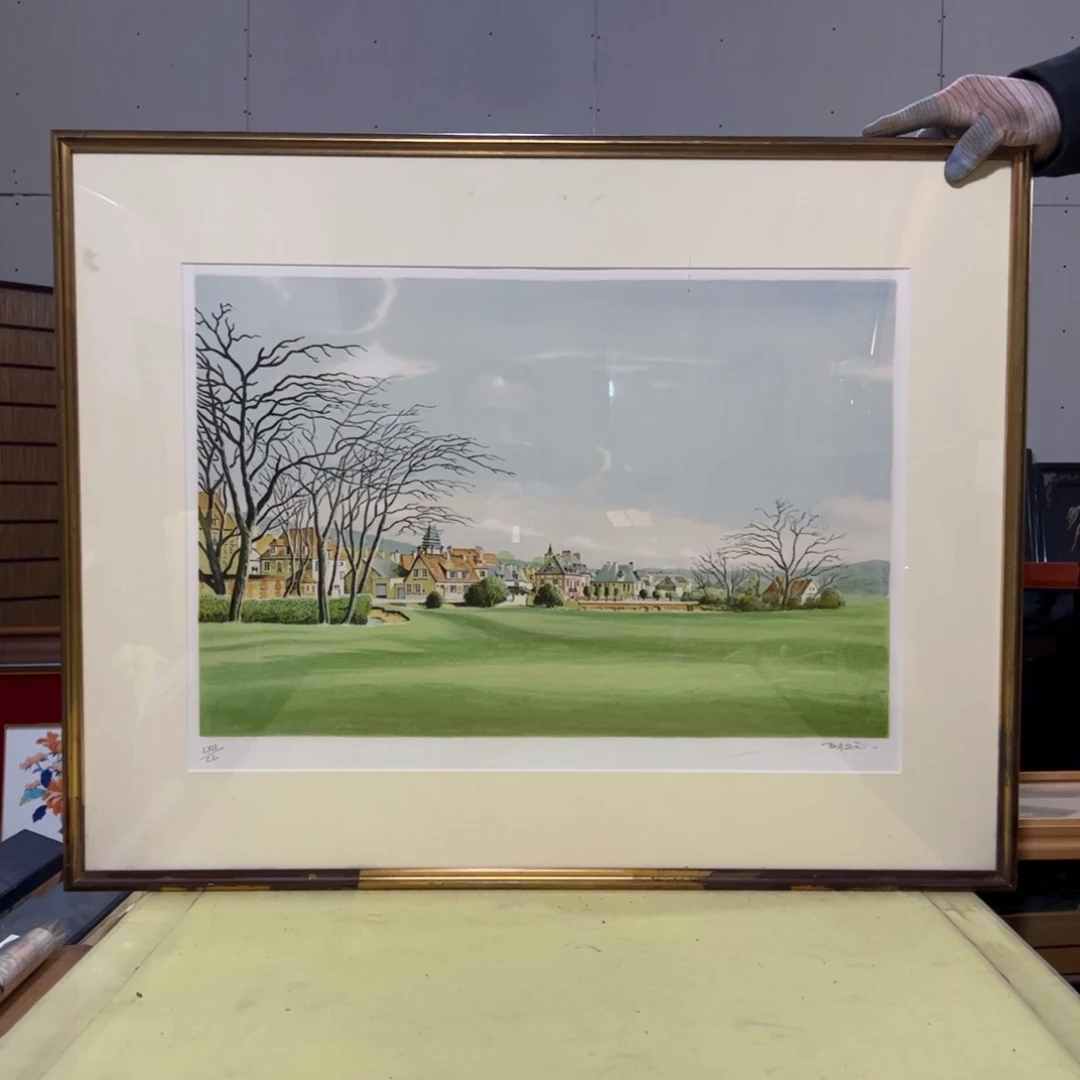 绘画赵**师热门火爆屏风框画