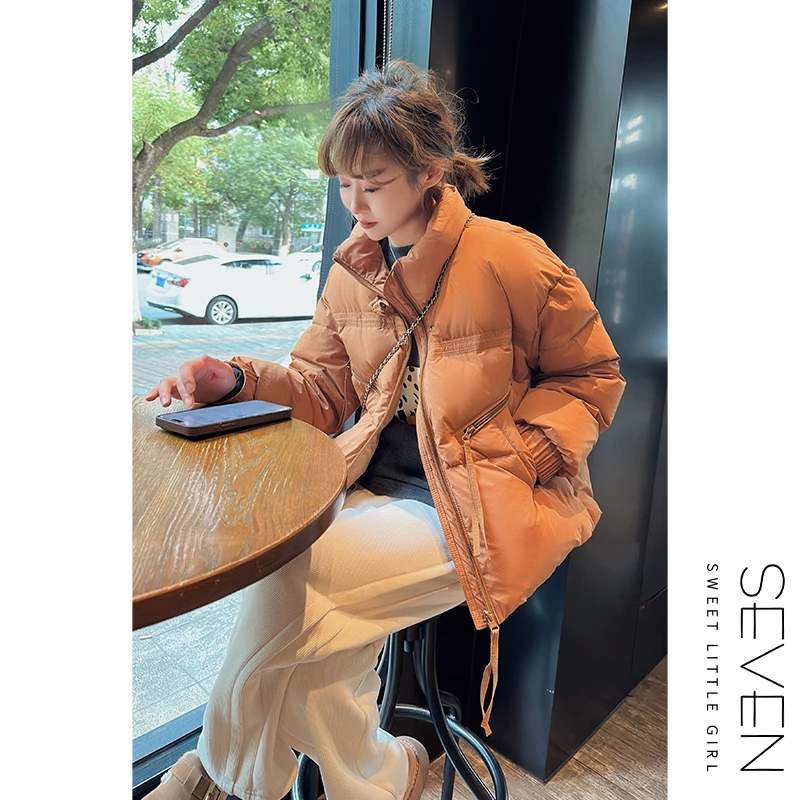 冬日暖阳③七七146小个子秋冬季新国标90白鸭绒保暖羽绒服女小美说