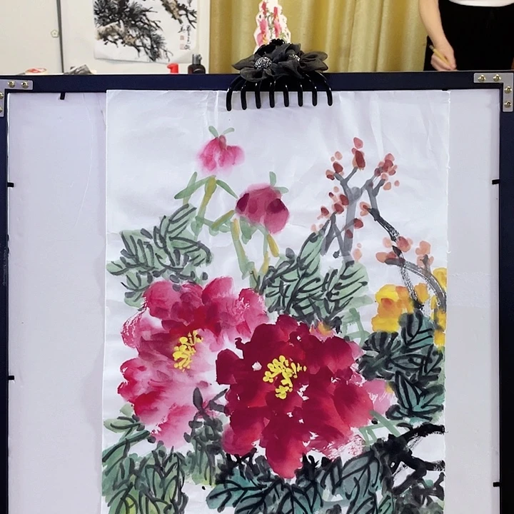 国画张圣敏先生纯手绘作品