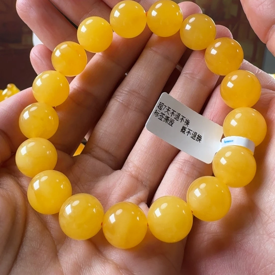 蜜蜡未镶嵌毛衣链