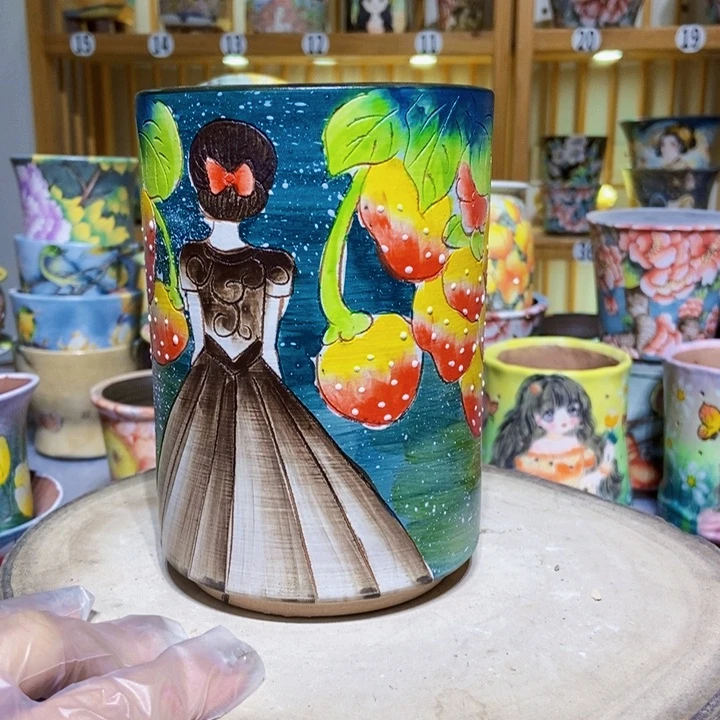 景德镇艺术手绘作品
