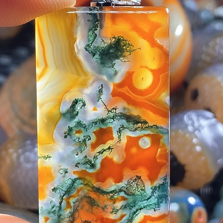 未镶嵌颈饰玛瑙/玉髓