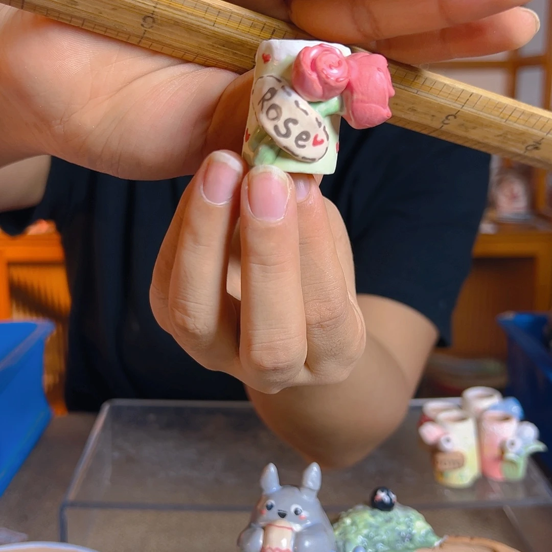 老梧家的手工多肉花盆e